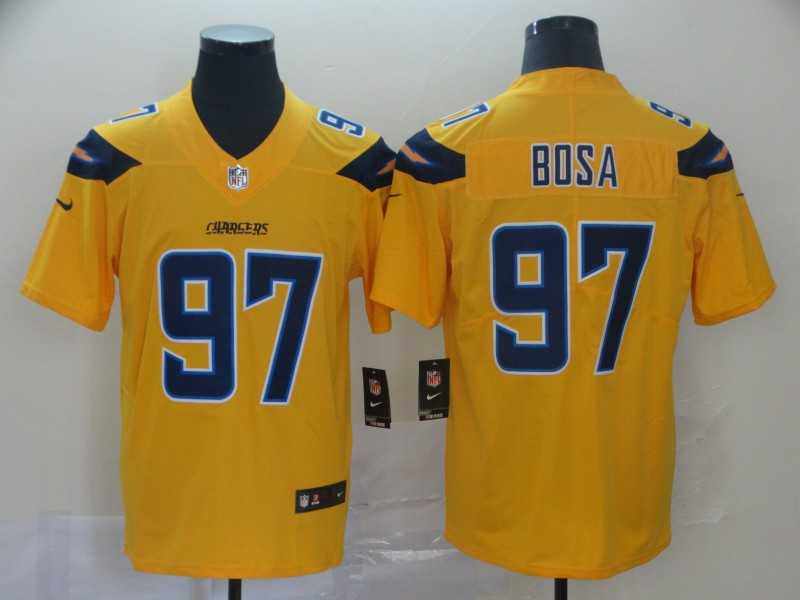Nike Chargers 97 Joey Bosa Gold Inverted Legend Limited Jersey,We sell and wholesale Nike Chargers 97 Joey Bosa Gold Inverted Legend Limited Jersey on line form chian!